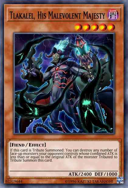 Tlakalel, His Malevolent Majesty - RIRA-EN032 - Rare - 1st Edition