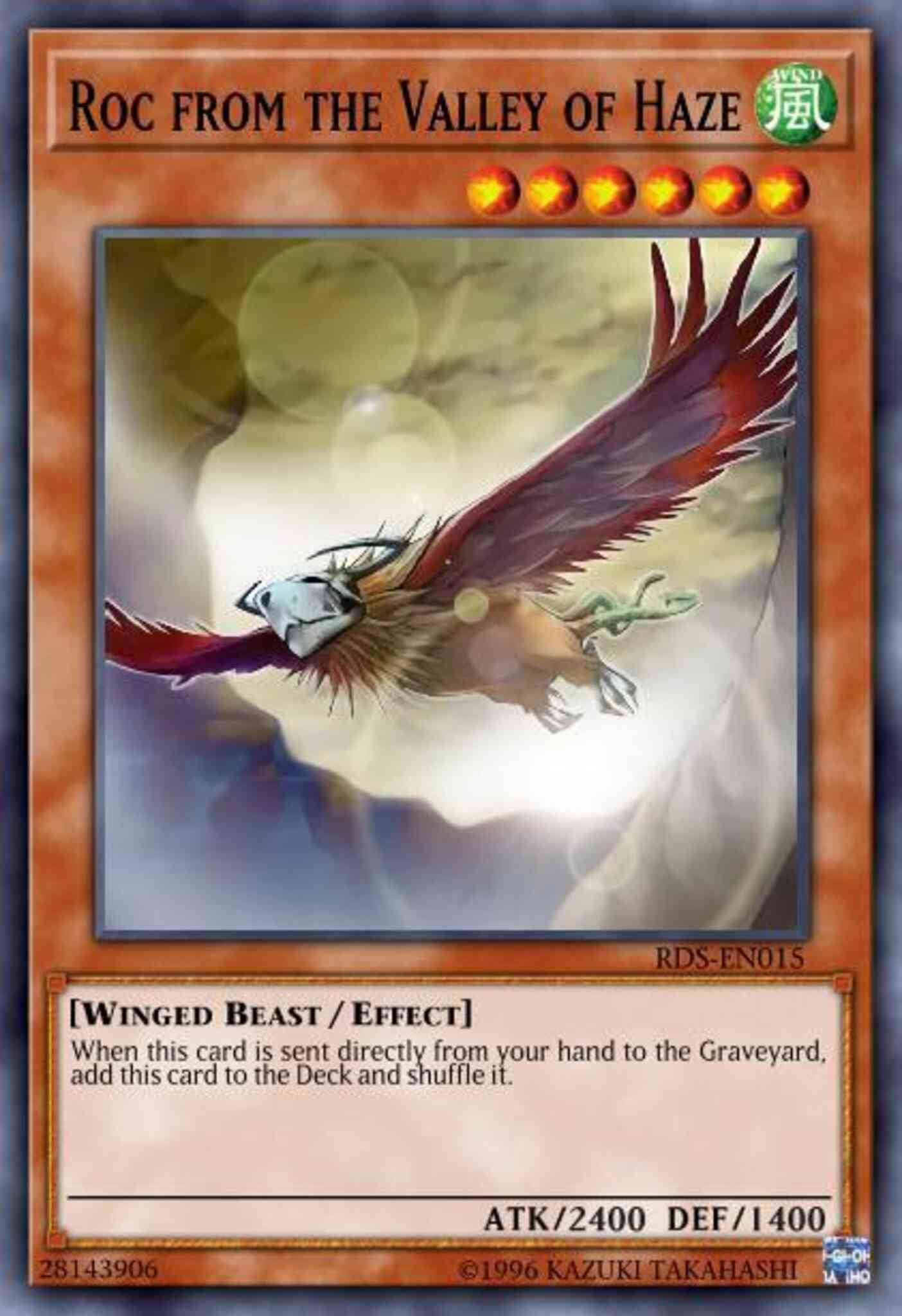 Roc from the Valley of Haze - SD8-EN012 - Common - Unlimited