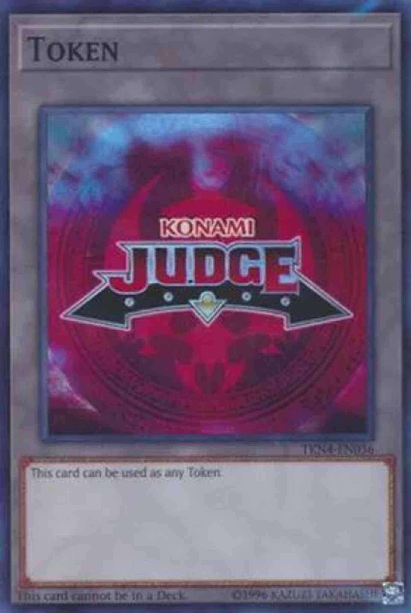 Official Judge Token - TKN4-EN036 - Super Rare - Unlimited