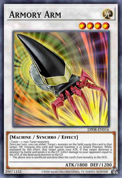Armory Arm - TU06-EN010 - Rare - Unlimited