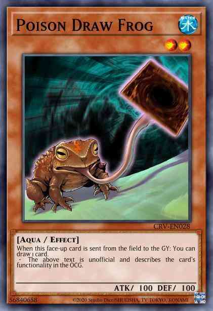 Poison Draw Frog - DR04-EN028 - Common - Unlimited