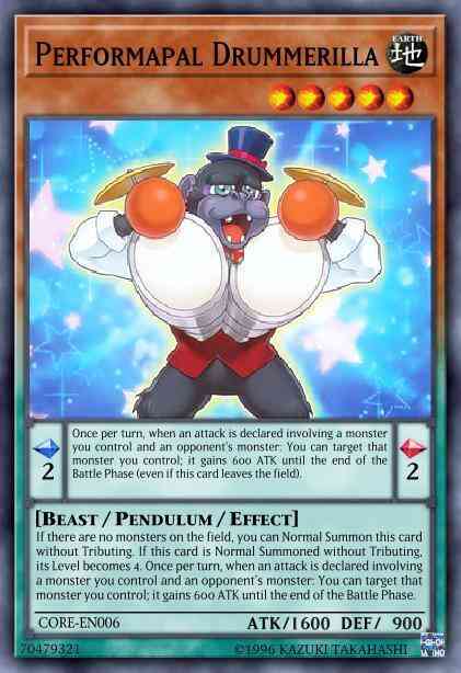 Performapal Drummerilla - SP17-EN019 - Starfoil Rare - 1st Edition