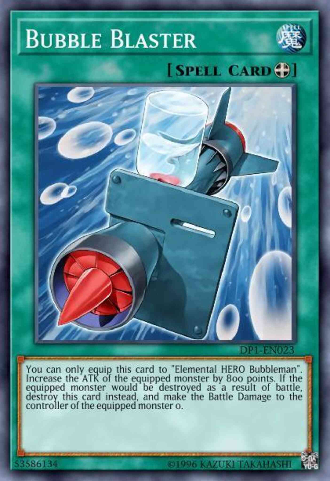 Bubble Blaster - DP1-EN023 - Super Rare - Unlimited
