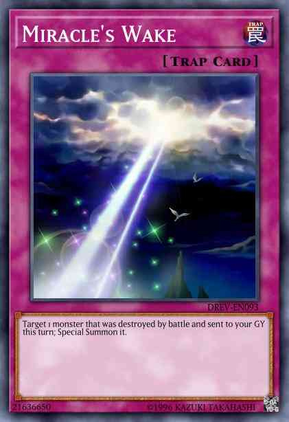 Miracle's Wake - DREV-EN093 - Secret Rare - 1st Edition