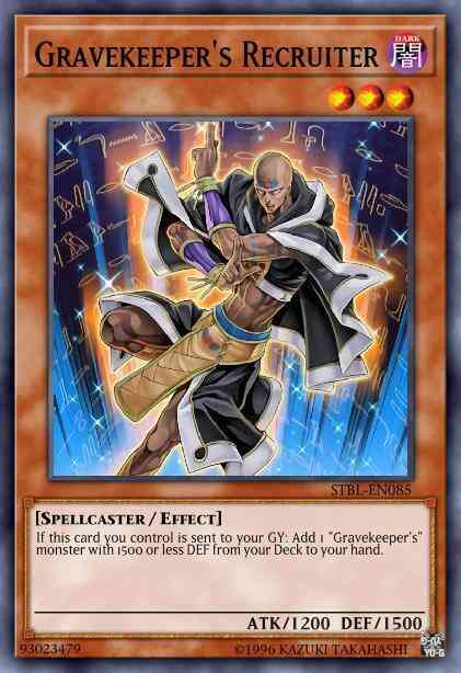 Gravekeeper's Recruiter - LCYW-EN193 - Ultra Rare - Unlimited