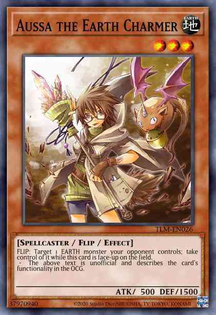 Aussa the Earth Charmer - DR3-EN206 - Common - Unlimited