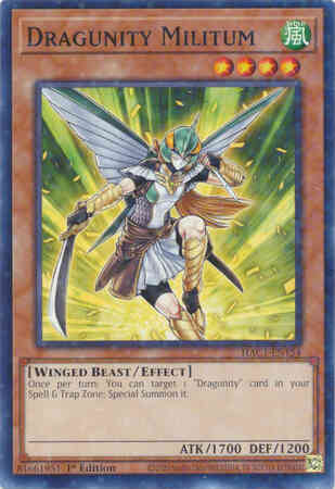 Dragunity Militum - HAC1-EN154 - Duel Terminal Normal Parallel Rare - 1st Edition