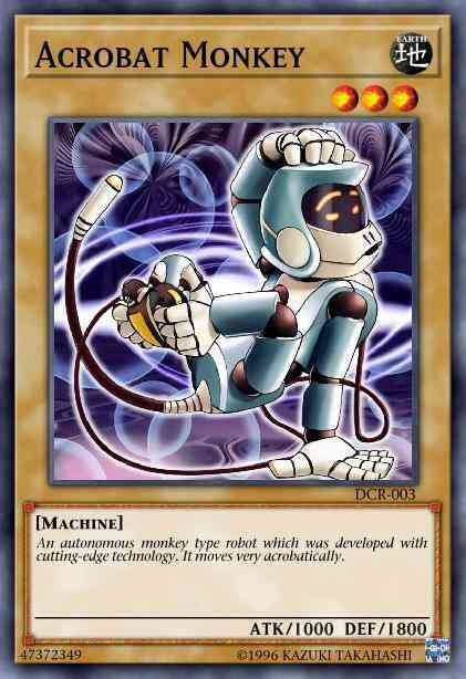 Acrobat Monkey - DCR-003 - Common - 1st Edition