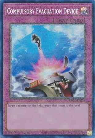 Compulsory Evacuation Device - RA01-EN069 - Prismatic Collector's Rare - 1st Edition