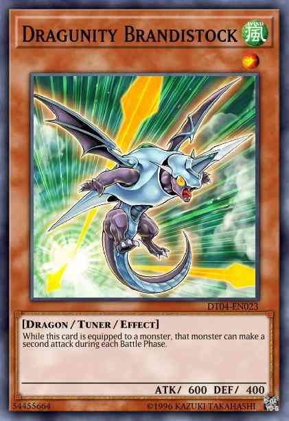 Dragunity Brandistock - HA04-EN013 - Super Rare - 1st Edition