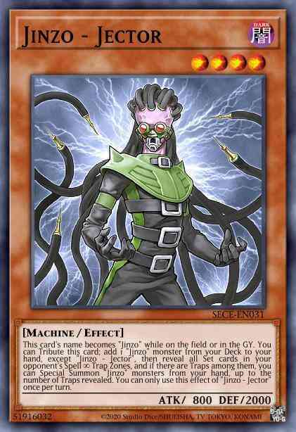 Jinzo - Jector - SECE-EN031 - Super Rare - Unlimited