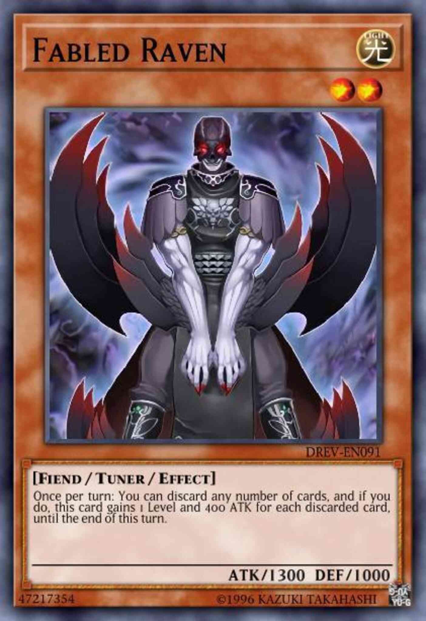 Fabled Raven - SDLI-EN020 - Common - 1st Edition