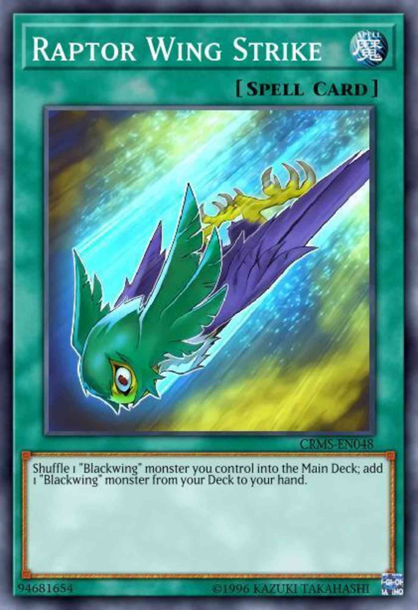 Raptor Wing Strike - DP11-EN017 - Common - 1st Edition