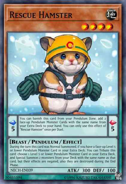 Rescue Hamster - PEVO-EN028 - Super Rare - 1st Edition