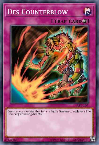 Des Counterblow - AST-107 - Super Rare - 1st Edition