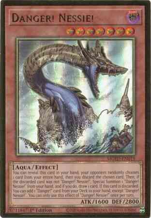 Danger! Nessie! - MGED-EN019 - Premium Gold Rare - 1st Edition