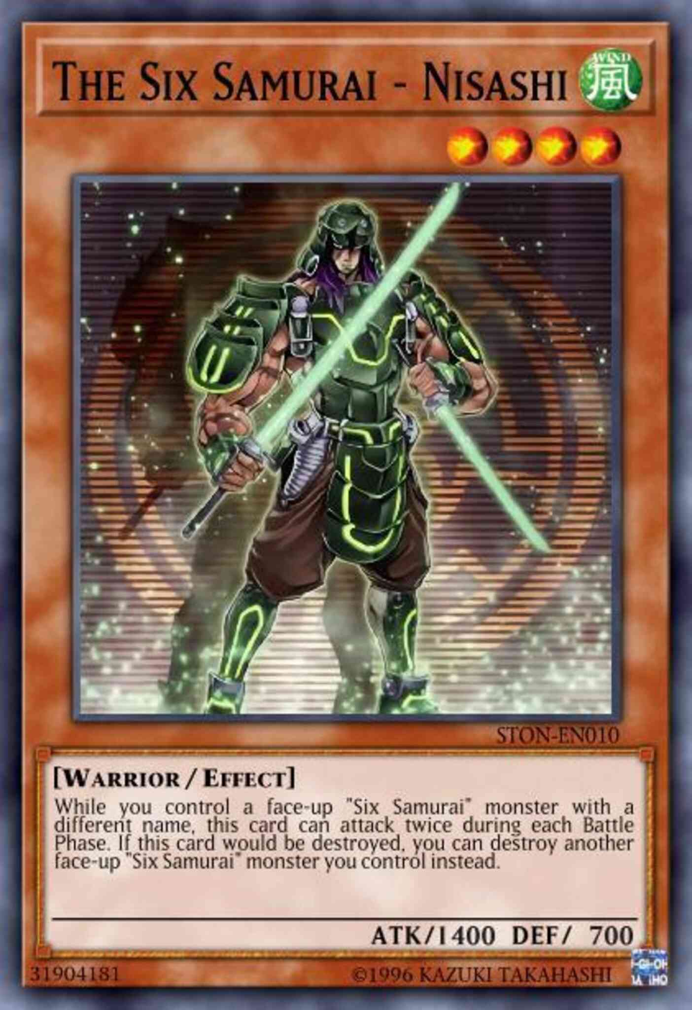 The Six Samurai - Nisashi - STON-EN010 - Common - Unlimited