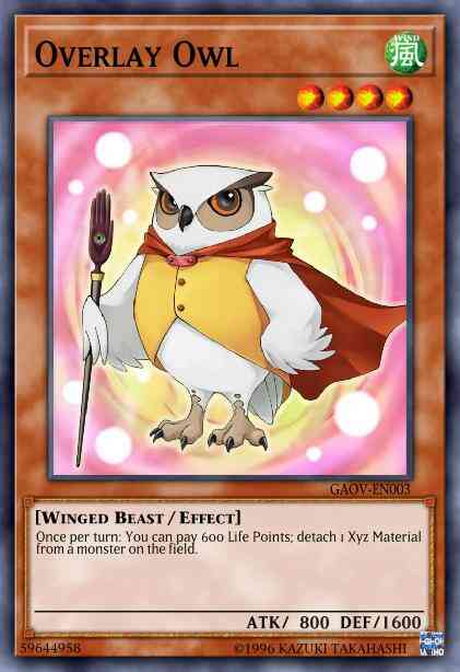 Overlay Owl - GAOV-EN003 - Common - 1st Edition