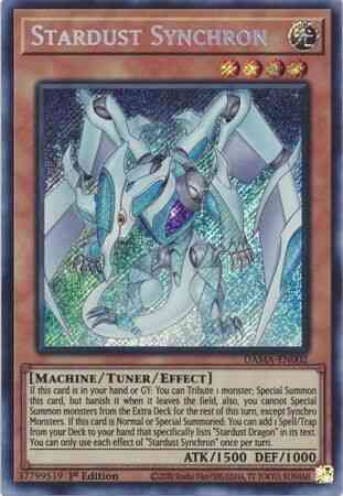 Stardust Synchron - DAMA-EN002 - Secret Rare - 1st Edition