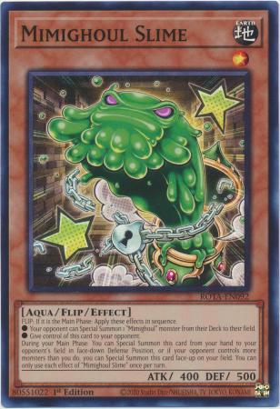 Mimighoul Slime - ROTA-EN092 - Super Rare - 1st Edition