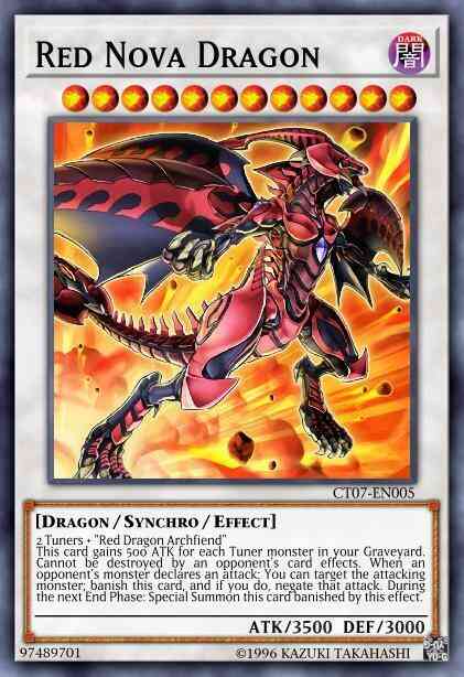 Red Nova Dragon - LC5D-EN073 - Super Rare - 1st Edition