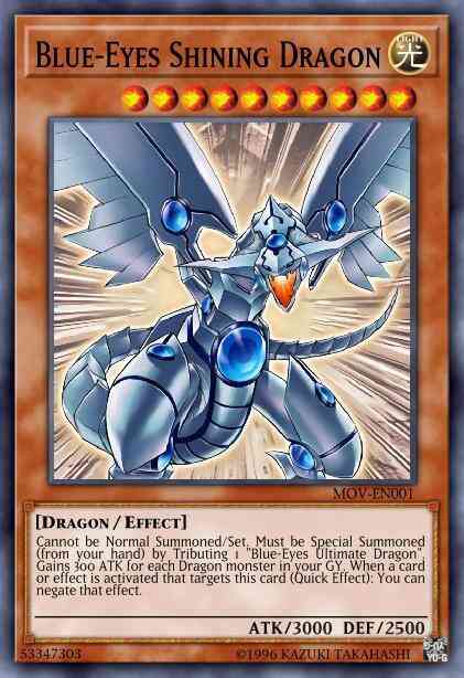 Blue-Eyes Shining Dragon - RP02-EN096 - Secret Rare - Unlimited