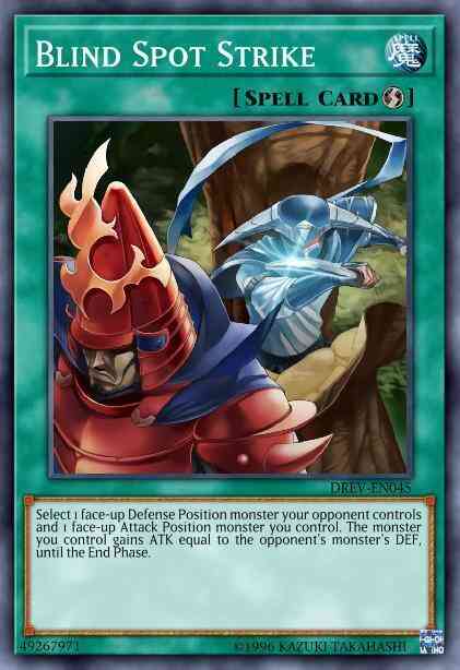 Blind Spot Strike - DREV-EN045 - Common - 1st Edition