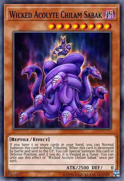 Wicked Acolyte Chilam Sabak - COTD-EN093 - Common - Unlimited