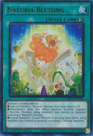 Naturia Blessing - MP23-EN204 - Ultra Rare - 1st Edition