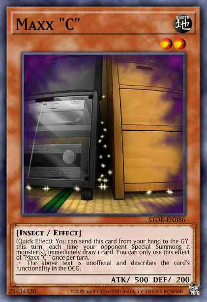 Maxx "C" - STOR-EN086 - Secret Rare - 1st Edition