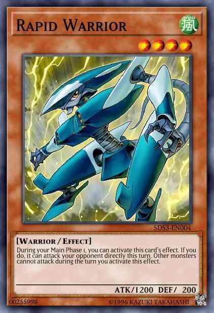Rapid Warrior - 5DS3-EN004 - Super Rare - 1st Edition