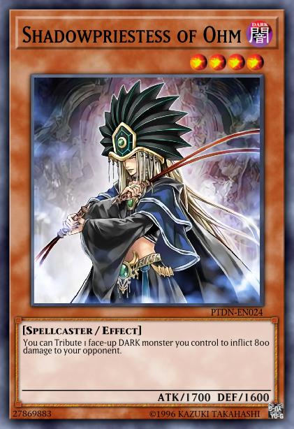 Shadowpriestess of Ohm - PTDN-EN024 - Rare - Unlimited