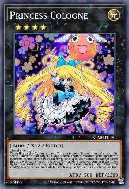 Princess Cologne - NUMH-EN050 - Secret Rare - 1st Edition
