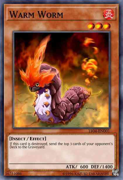 Warm Worm - TF04-EN001 - Ultra Rare - Limited