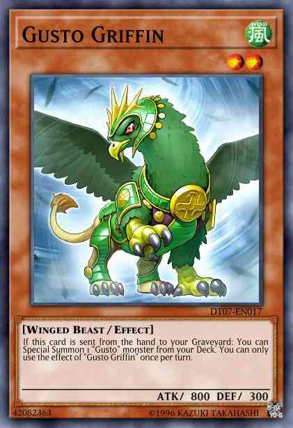 Gusto Griffin - HA07-EN004 - Super Rare - Unlimited