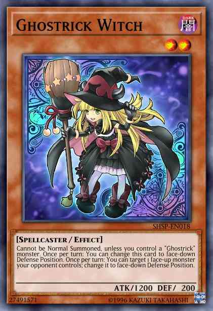 Ghostrick Witch - SHSP-EN018 - Common - 1st Edition