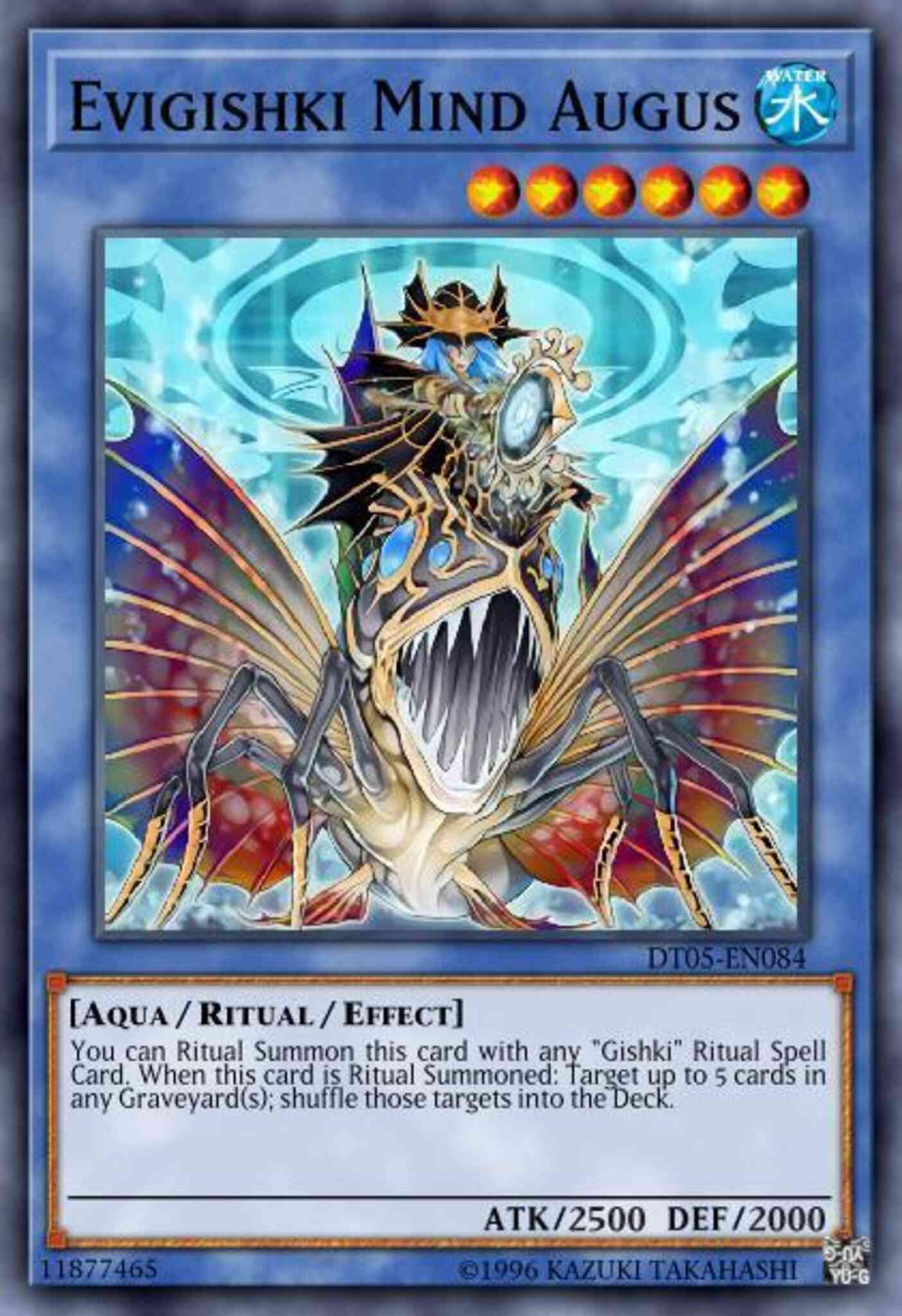 Evigishki Mind Augus - DT05-EN084 - Duel Terminal Super Parallel Rare - Duel Terminal