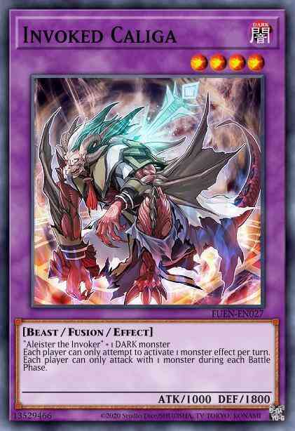 Invoked Caliga - FUEN-EN027 - Secret Rare - Unlimited