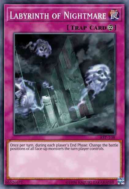 Labyrinth of Nightmare - BP02-EN183 - Mosaic Rare - 1st Edition