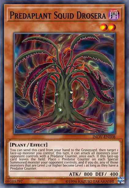 Predaplant Squid Drosera - INOV-EN008 - Common - 1st Edition