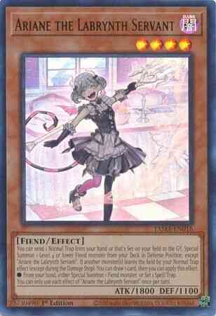 Ariane the Labrynth Servant - TAMA-EN016 - Ultra Rare - 1st Edition