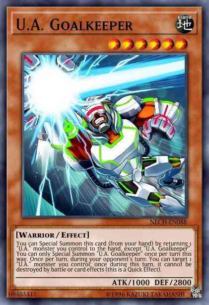 U.A. Goalkeeper - NECH-EN088 - Rare - Unlimited