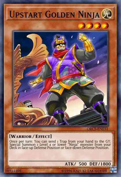 Upstart Golden Ninja - ORCS-EN031 - Common - 1st Edition