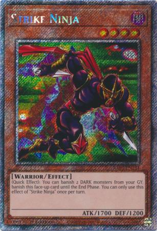 Strike Ninja - RA03-EN131 - Platinum Secret Rare - 1st Edition