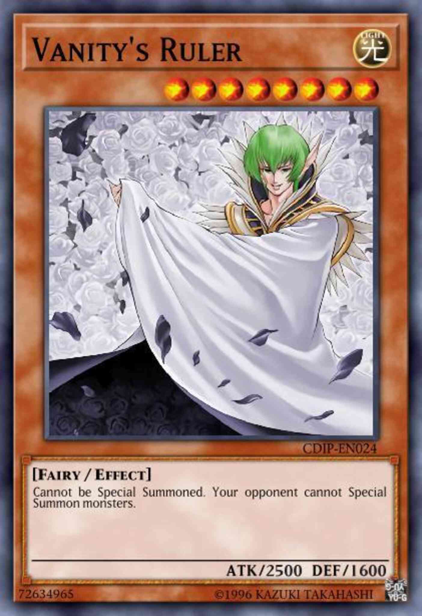 Vanity's Ruler - CP08-EN018 - Common - Unlimited