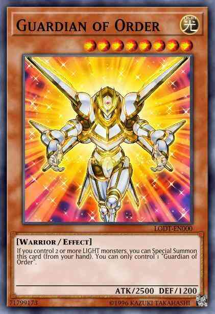 Guardian of Order - LODT-EN000 - Secret Rare - 1st Edition