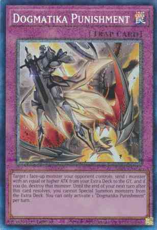 Dogmatika Punishment - RA01-EN076 - Prismatic Collector's Rare - 1st Edition