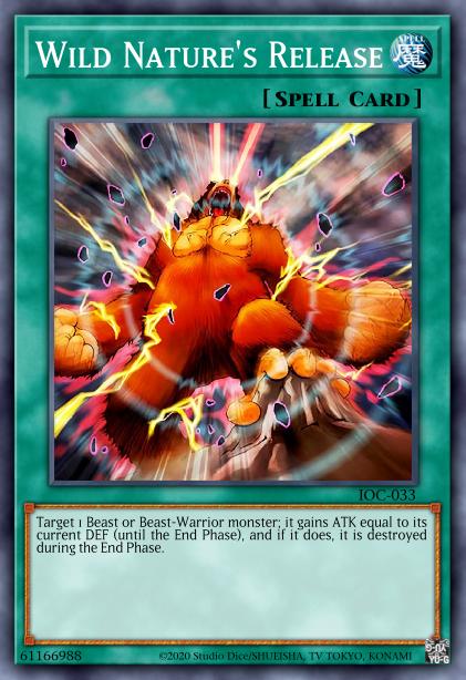 Wild Nature's Release - IOC-033 - Super Rare - Unlimited
