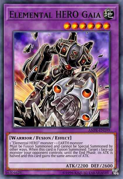Elemental HERO Gaia - DT06-EN034 - Duel Terminal Normal Parallel Rare - Duel Terminal