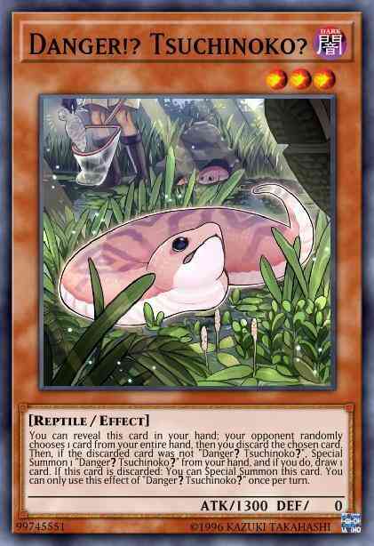 Danger!? Tsuchinoko? - MP19-EN220 - Ultra Rare - 1st Edition
